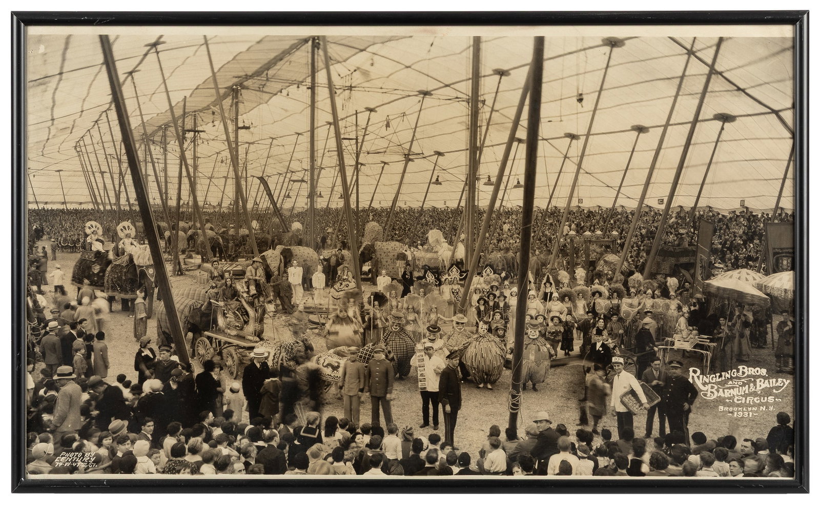 KELTY, Edward J. Ringling Bros. and Barnum & Bailey Circus. Brooklyn, NY, 1931. (1 of 1)