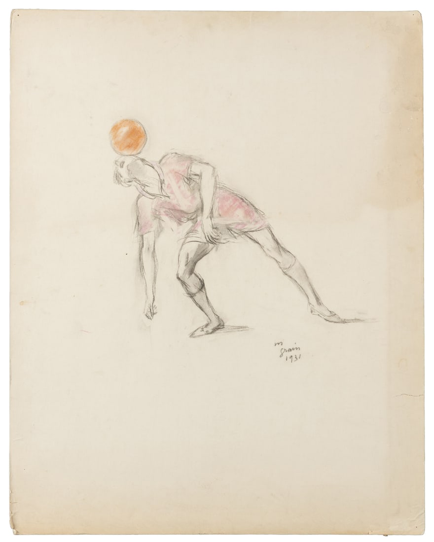 Three Circus Artworks. Mid-20th century. - 2
