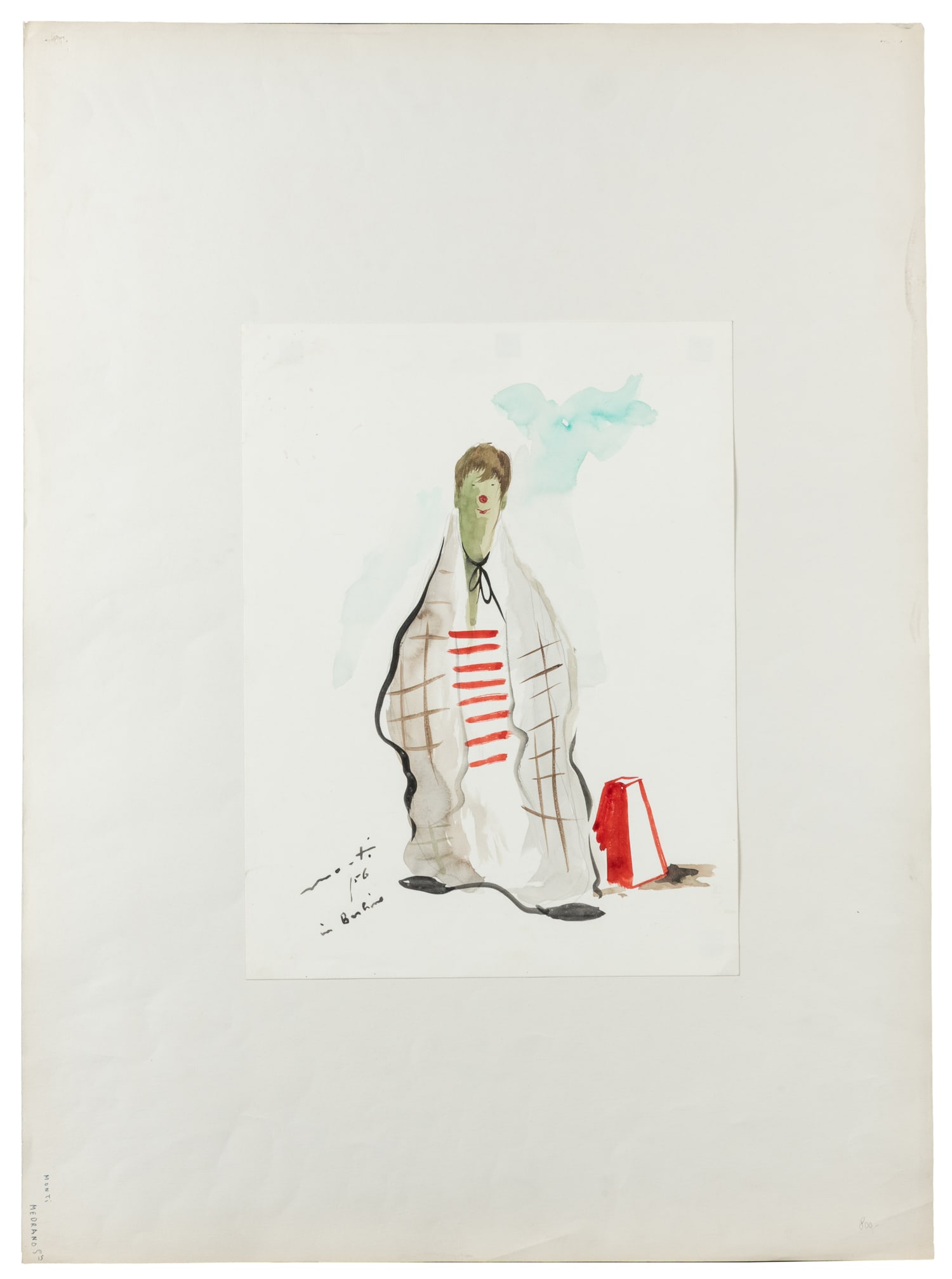 Three Circus Artworks. Mid-20th century. - 4