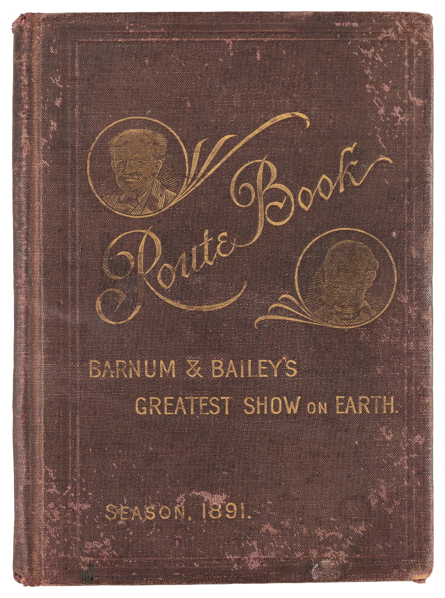The Barnum & Bailey Official Route Book. Season 1891. (1 of 2)