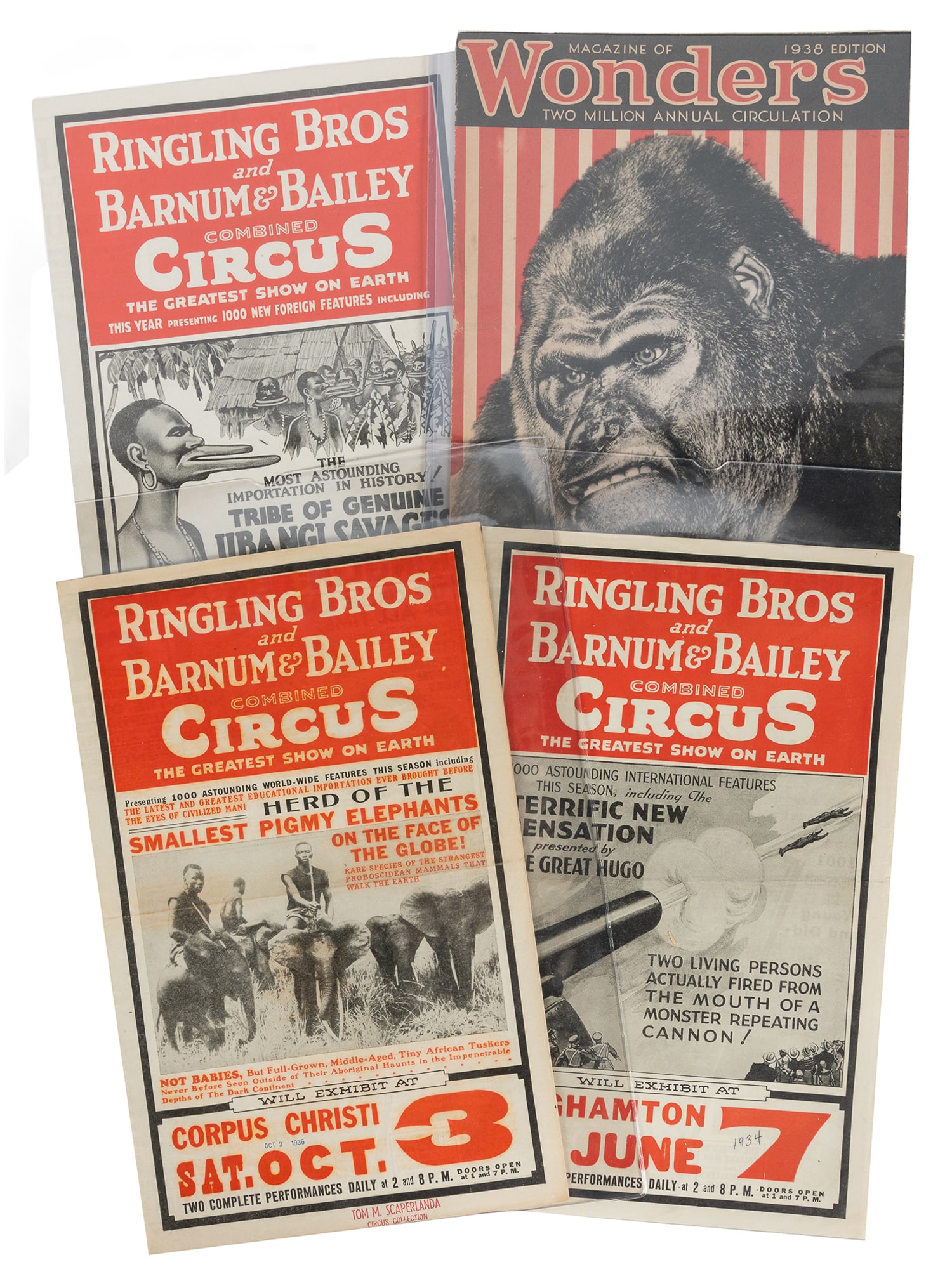 Ringling Bros. and Barnum & Bailey. Four couriers. (1 of 1)