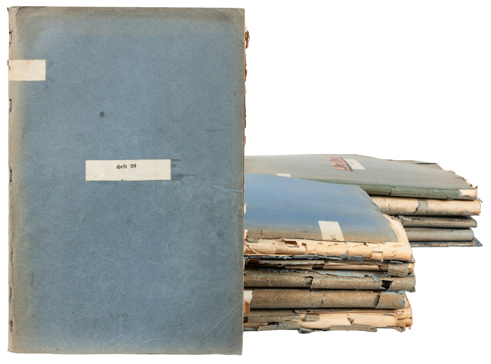 Archive of 24 Scrapbooks of Circus and Magic Ephemera. Circa early to mid-20th century. (1 of 8)