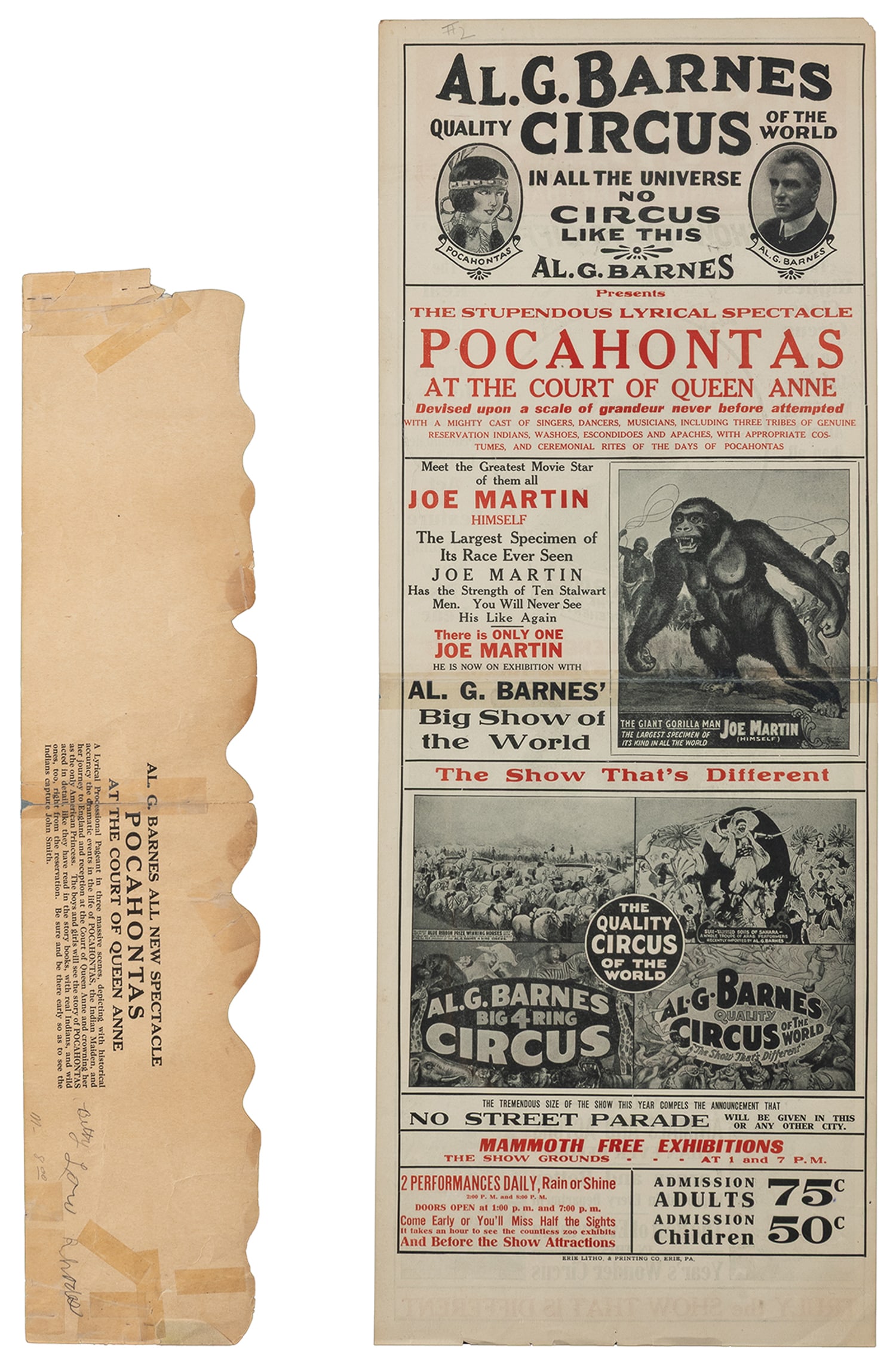 Three circus heralds. - 3