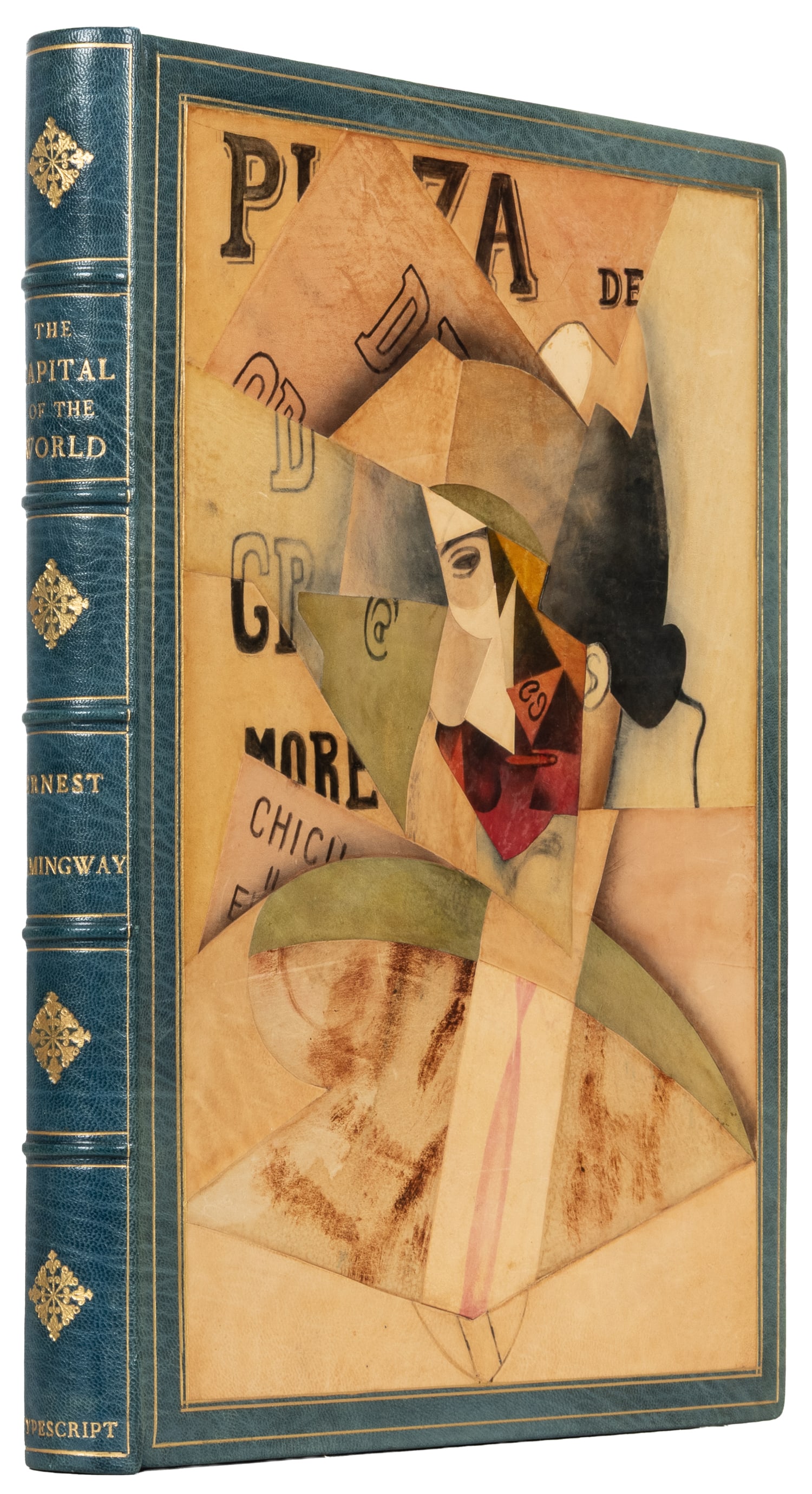 HEMINGWAY, Ernest (1899-1961). Typescript for "The Capital of the World." [N.p., 1936].: HEMINGWAY, Ernest (1899-1961). Typescript for "The Capital of the World," a Short Story with a Bullfighting Theme. [N.p., 1936]. Approximately 11 x 8 1/2" on plain brown paper, rectos only. Together, 