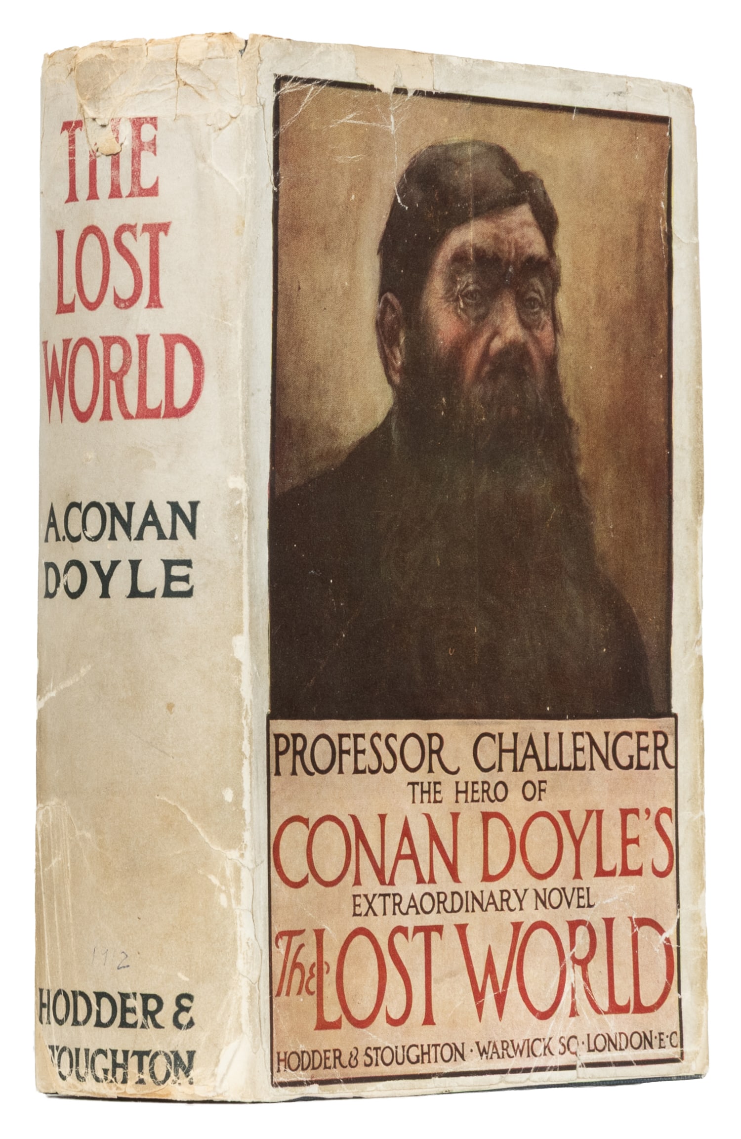 DOYLE, Sir Arthur Conan (1859-1930). The Lost World. London: Hodder and Stoughton, [1912]. (1 of 2)
