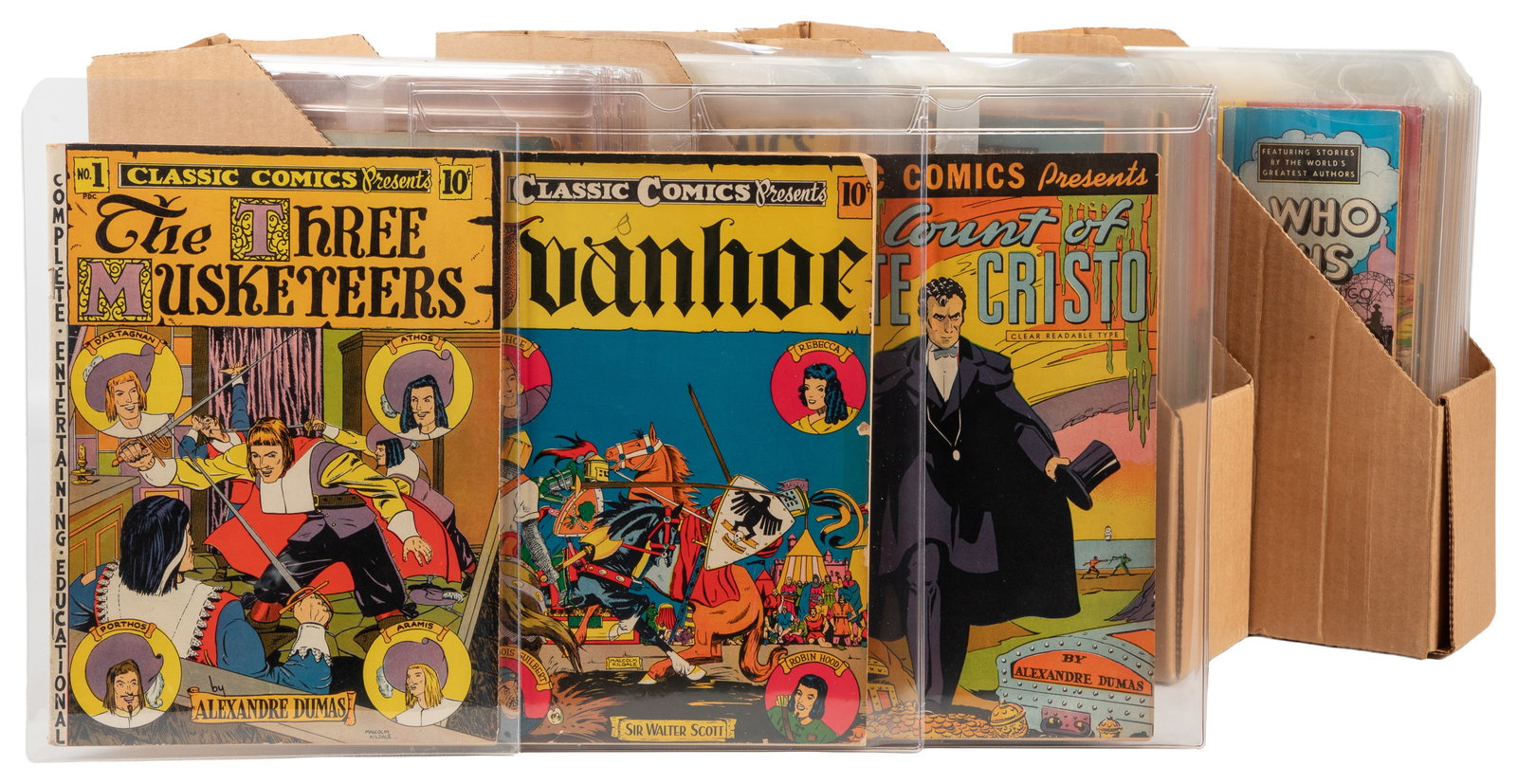 [COMICS]. Complete Set of All 169 Issues of Classics Illustrated. [New York: Gilberton Company, (1 of 4)