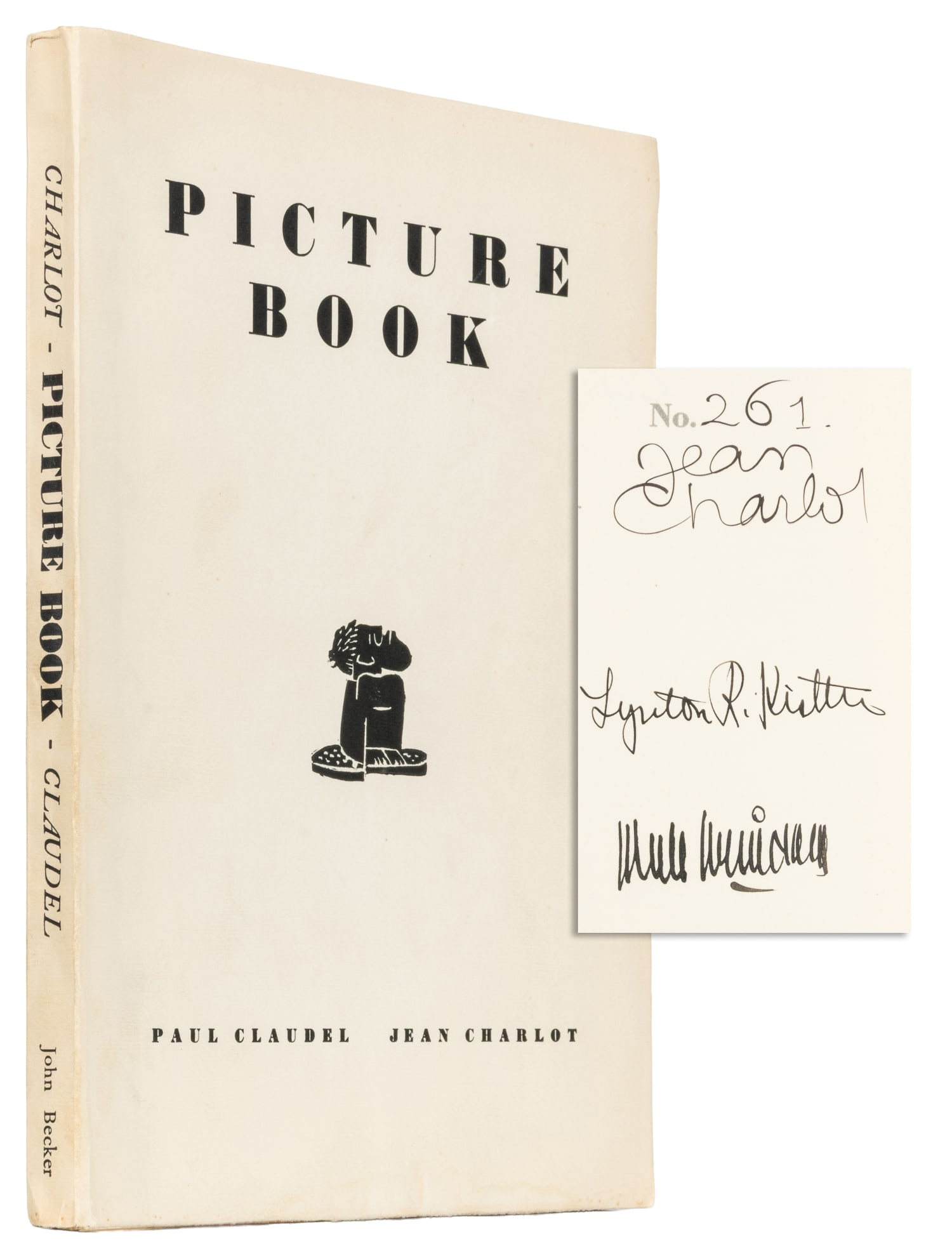 [ART]. [CHARLOT, Jean (1898-1979), illustrator]. Picture Book. 32 Original Lithographs by Jean (1 of 5)