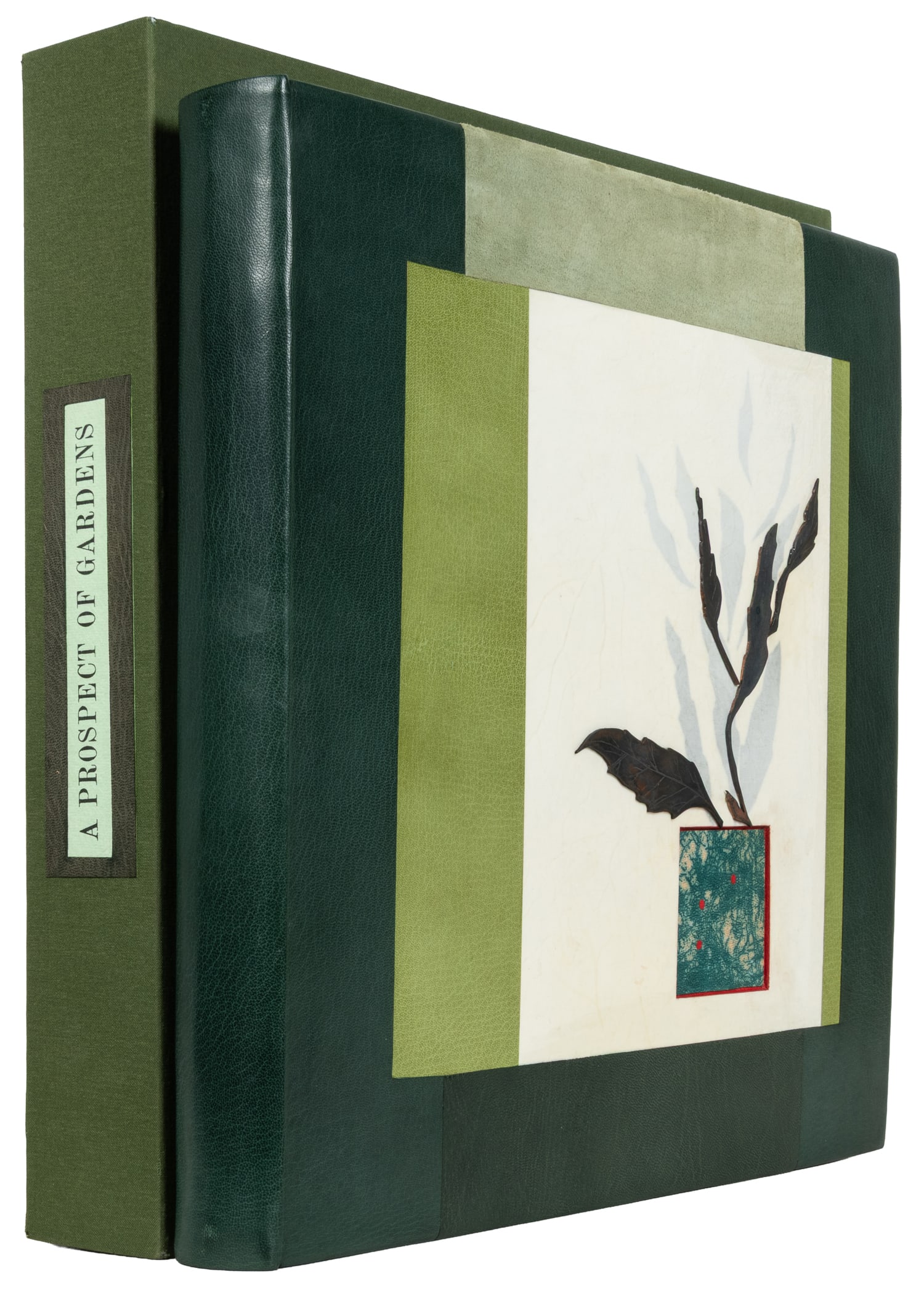 [ARTIST'S BOOK]. ALLIX, Susan (b. 1943). A Prospect of Gardens. Visited Discovered and Presented by (1 of 6)