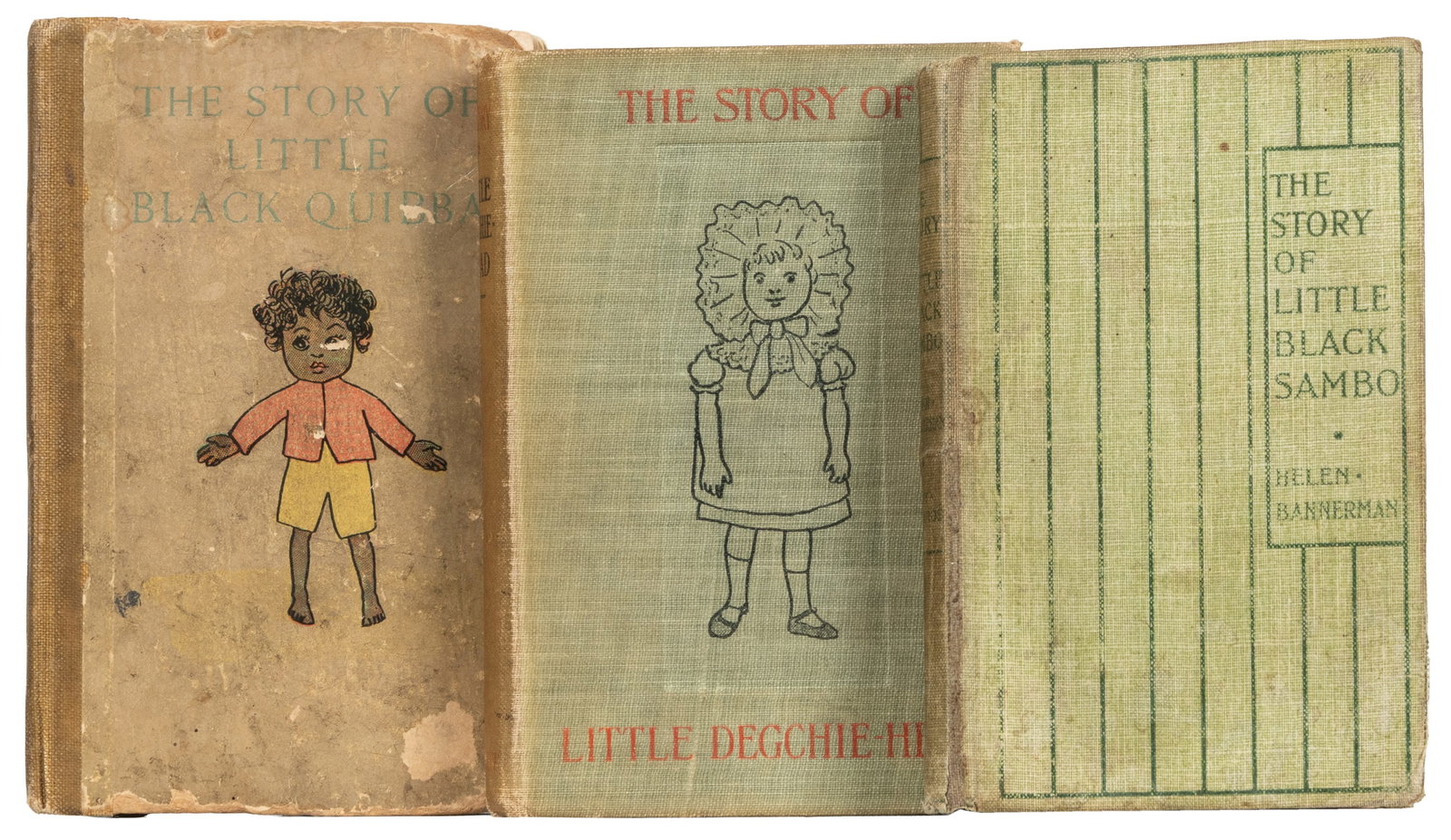 [CHILDREN'S BOOKS]. BANNERMAN, Helen (1862-1946). Trio of First Editions, including: (1 of 3)