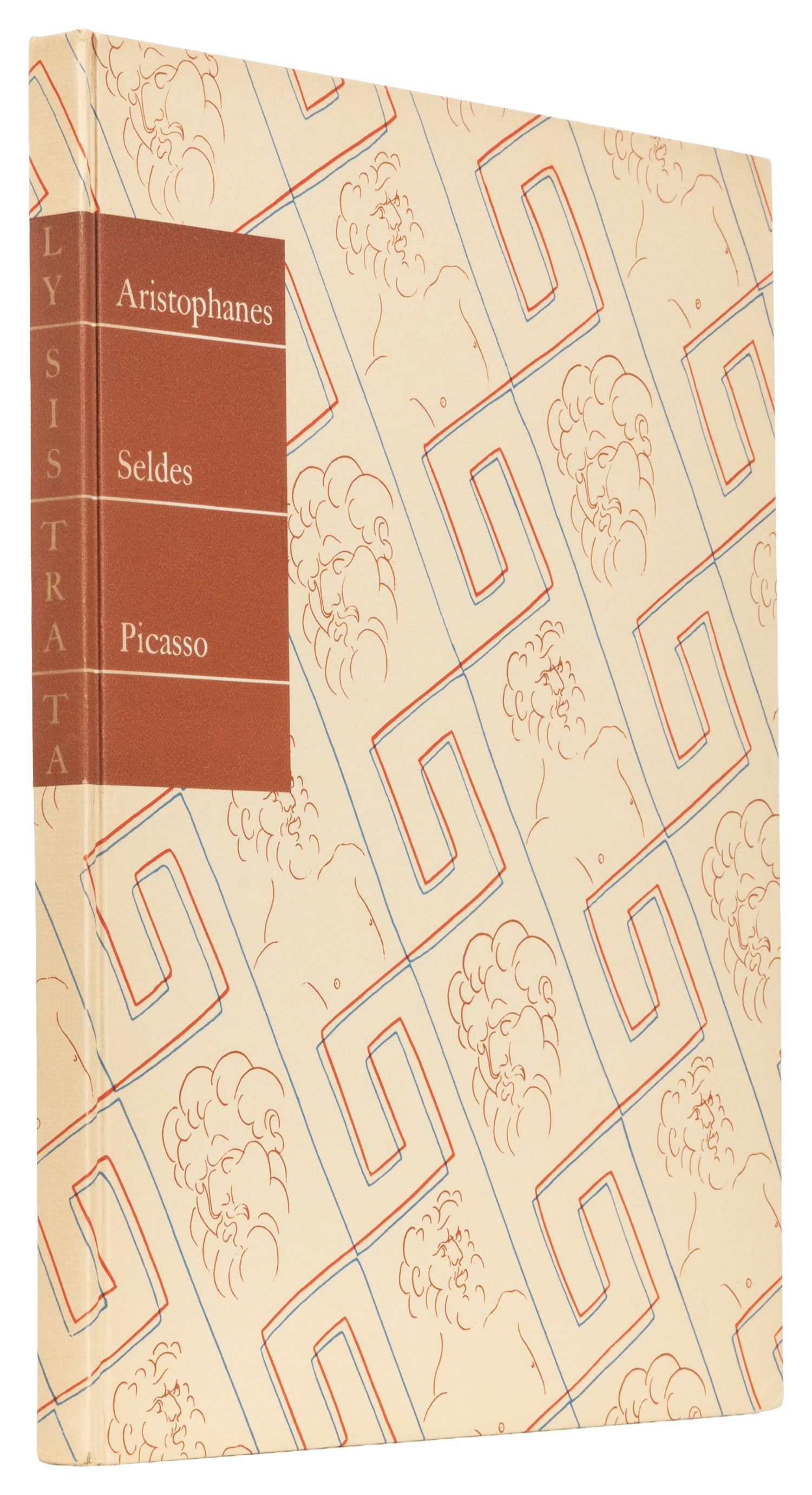 [FINE PRESS BOOKS]. [PICASSO, Pablo (1881-1973), illustrator]. [SELDES, Gilbert (1893-1970),: [FINE PRESS BOOKS]. [PICASSO, Pablo (1881-1973), illustrator]. [SELDES, Gilbert (1893-1970), editor]. ARISTOPHANES. Lysistrata. New York: The Limited Editions Club, 1934. 4to (14 x 12 x 2"). Illustrat