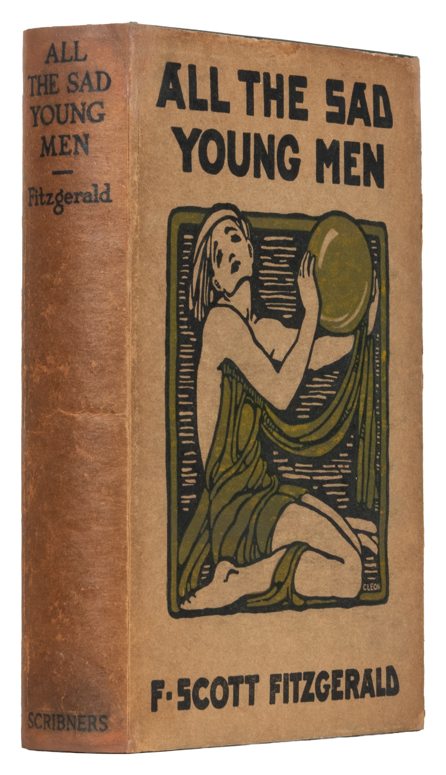 FITZGERALD, F. Scott (1896-1940). All the Sad Young Men. New York: Charles Scribner's Sons, 1926.: FITZGERALD, F. Scott (1896-1940). All the Sad Young Men. New York: Charles Scribner's Sons, 1926. 8vo. [viii], 1-267, [1, blank] pp. Publisher's full green cloth, front board lettered in blind, spine 