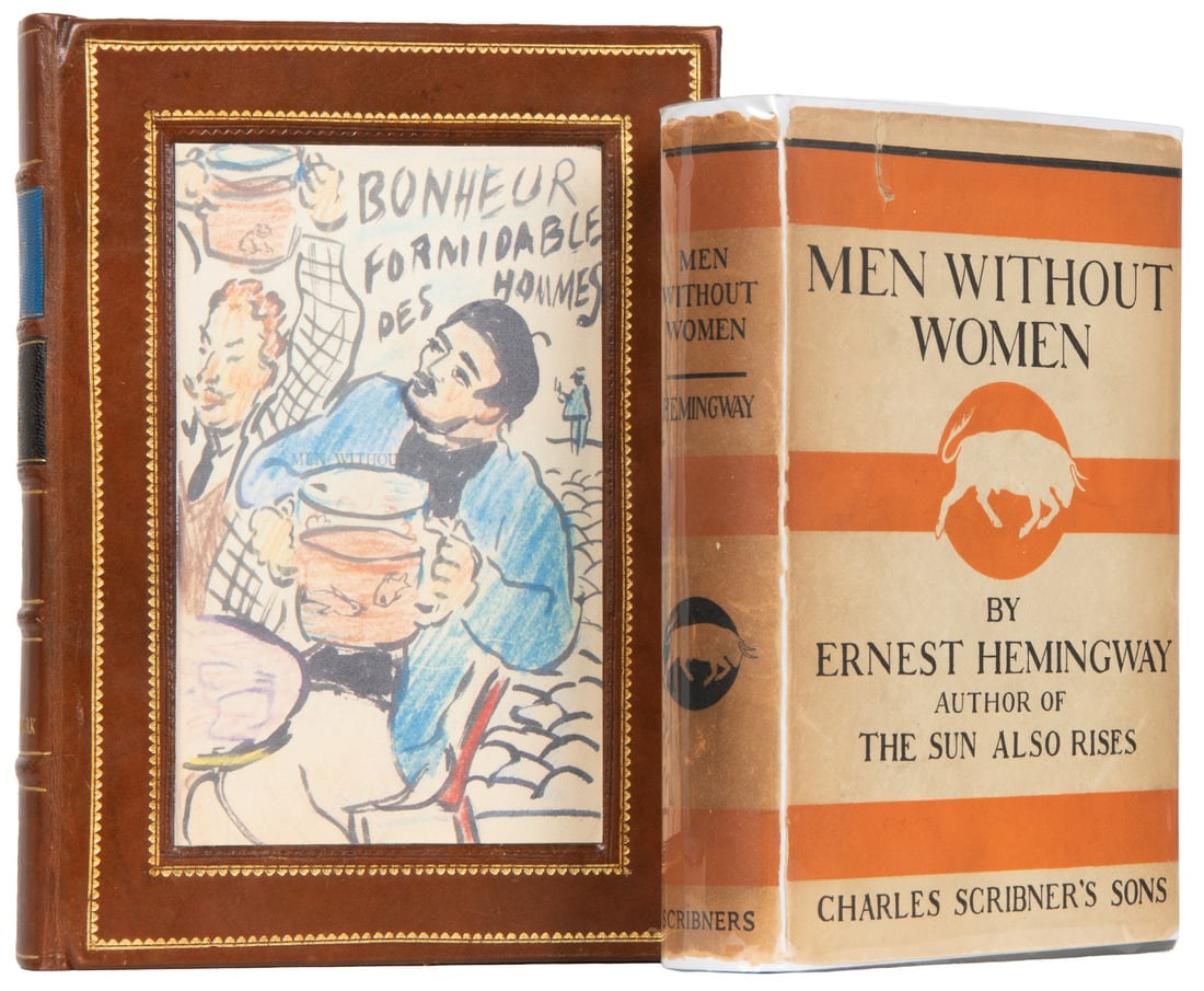 HEMINGWAY, Ernest (1899-1961). Men Without Women. New York: Charles Scribner’s Sons, 1927. (1 of 9)