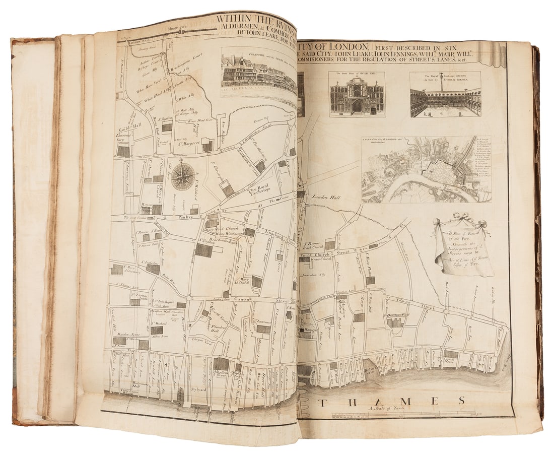 [MAPS]. [VERTUE, George (1684-1756), and BASIRE, James the Elder (1730-1802), engravers]. A Bound (1 of 7)