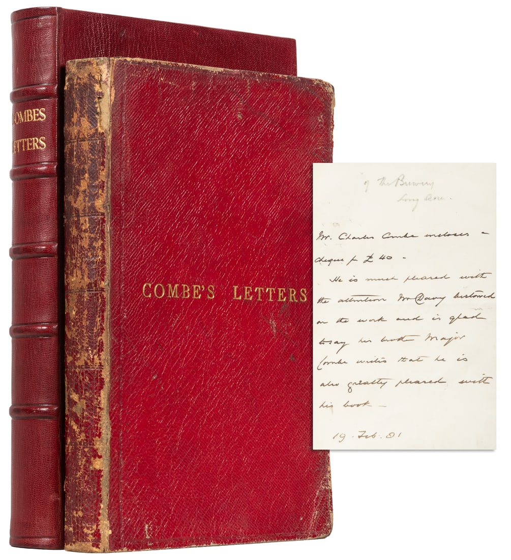[MILITARY HISTORY]. [COMBE, Major-General Boyce Albert (1841-1920)]. Letters from B. A. C.: [MILITARY HISTORY]. [COMBE, Major-General Boyce Albert (1841-1920)]. Letters from B. A. C. (Afghanistan - 1878-80). London: Printed for Private Circulation by J. Davy & Sons, 1880. 3 pages of maps ins