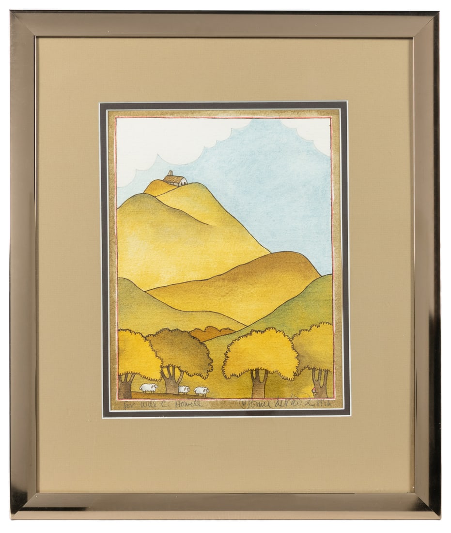 [ORIGINAL ARTWORK]. DEPAOLA, Tomie (1934-2020). Original Artwork from "Fin M'Coul". [New London: NH, (1 of 3)