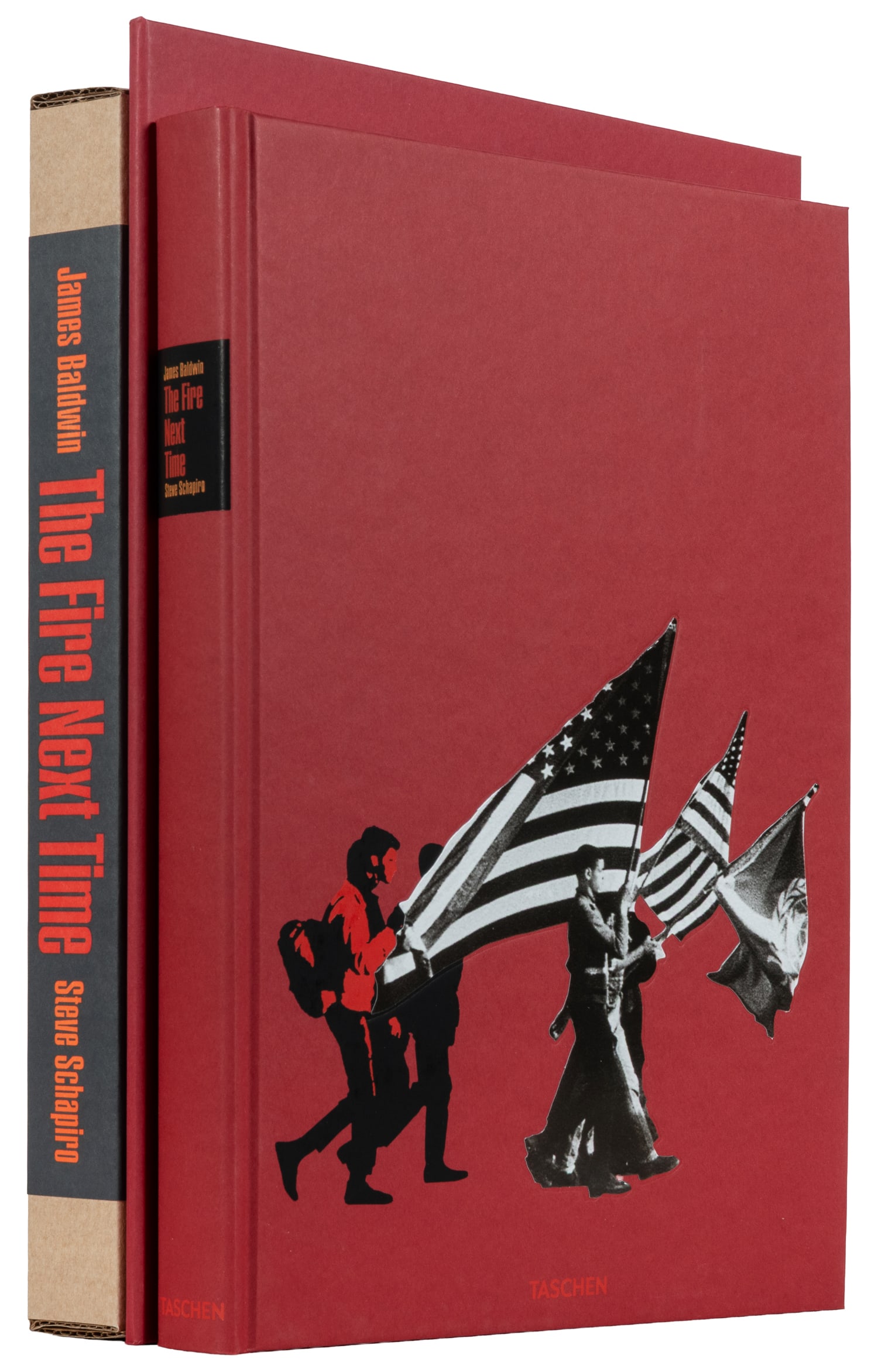 [PHOTOGRAPHY]. [SCHAPIRO, Steve (1934-2022), photographer]. BALDWIN, James (1924-1987). The Fire: [PHOTOGRAPHY]. [SCHAPIRO, Steve (1934-2022), photographer]. BALDWIN, James (1924-1987). The Fire Next Time. Köln: Taschen, [2017]. Folio. Profusely illustrated throughout. [271] pp. Publisher's f