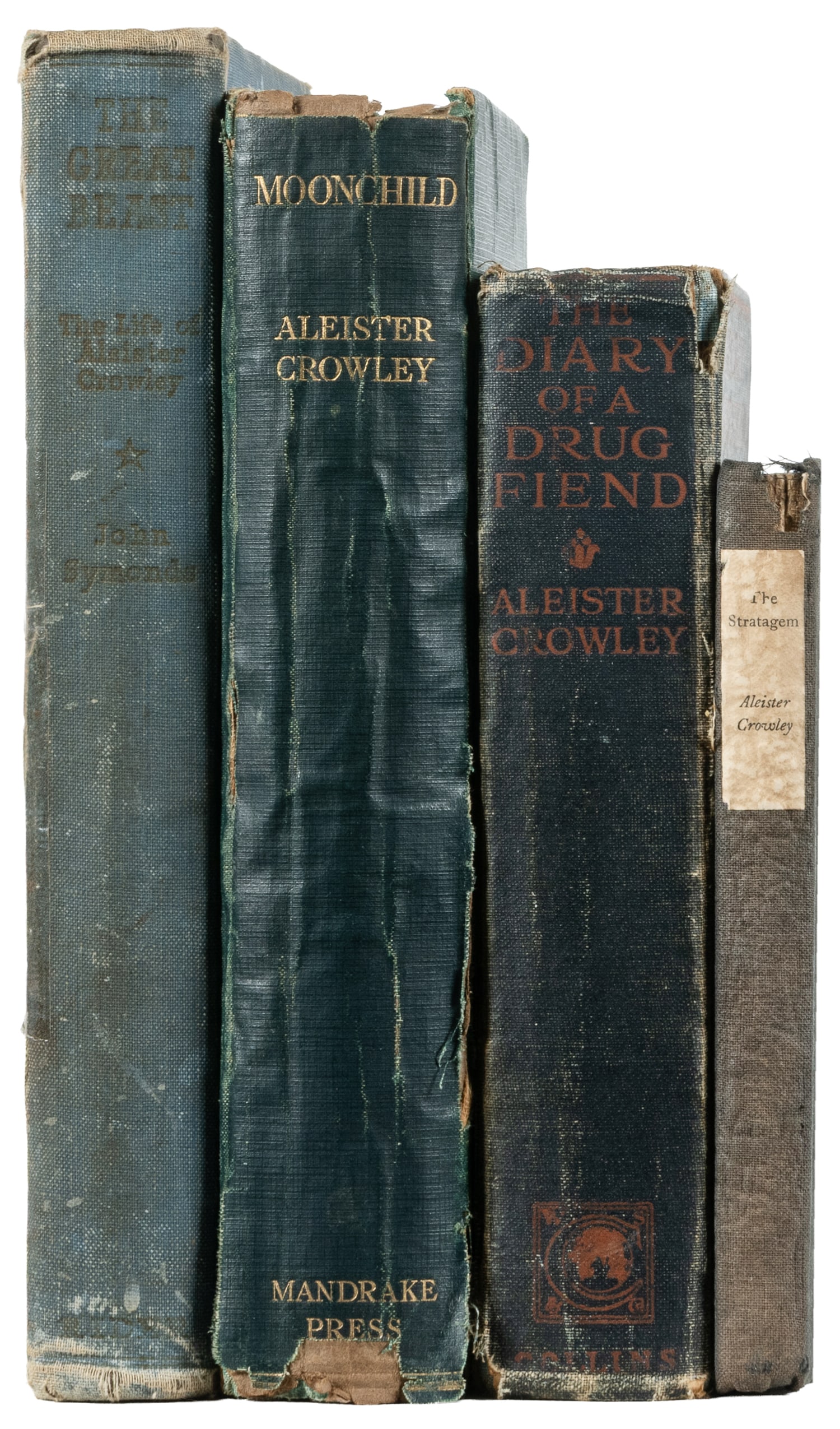 CROWLEY, Aleister (1875-1947). Group of Four First Editions by or About Crowley, including: (1 of 1)