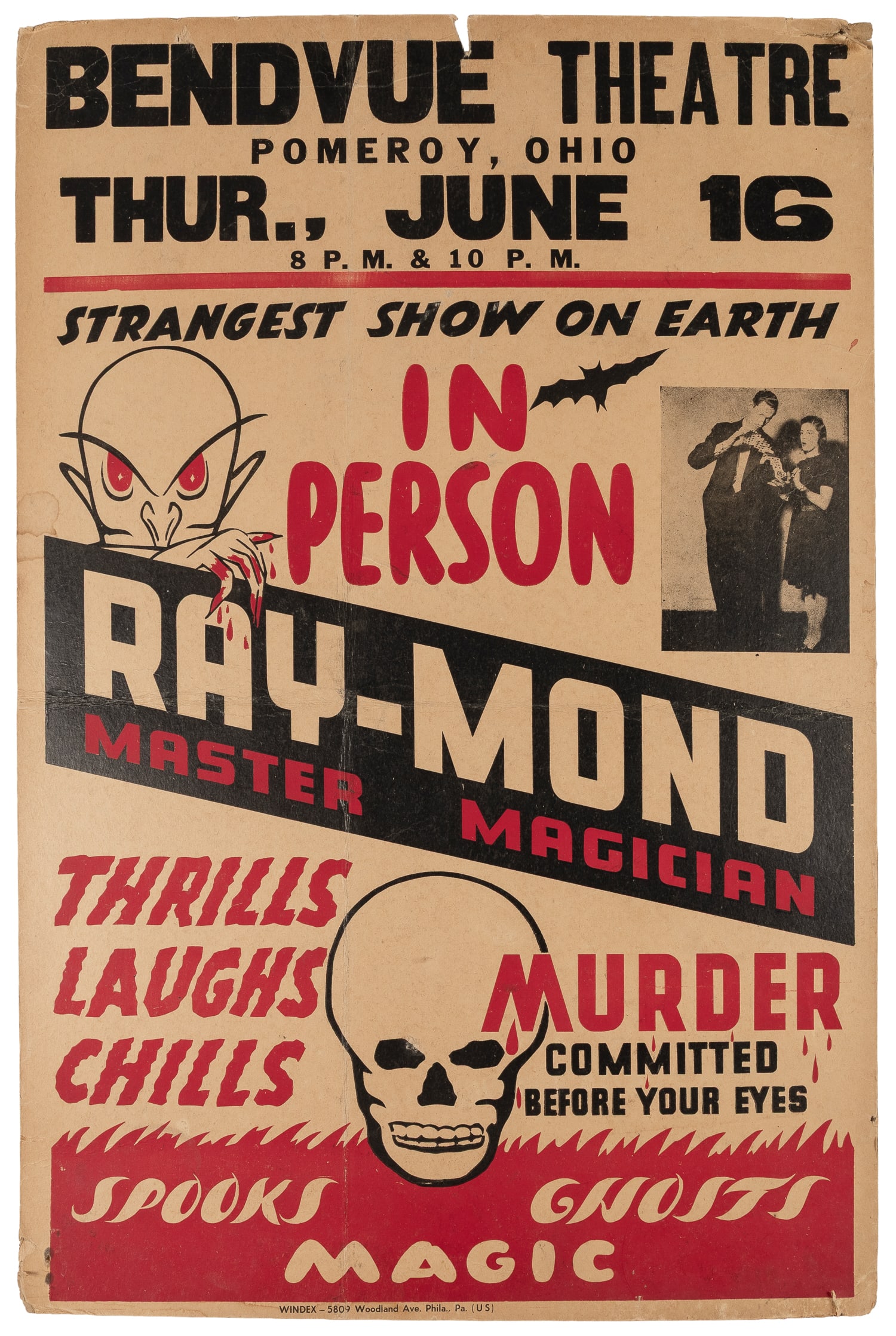 Ray-Mond Master Magician / Zombie Jamboree Show. (1 of 1)