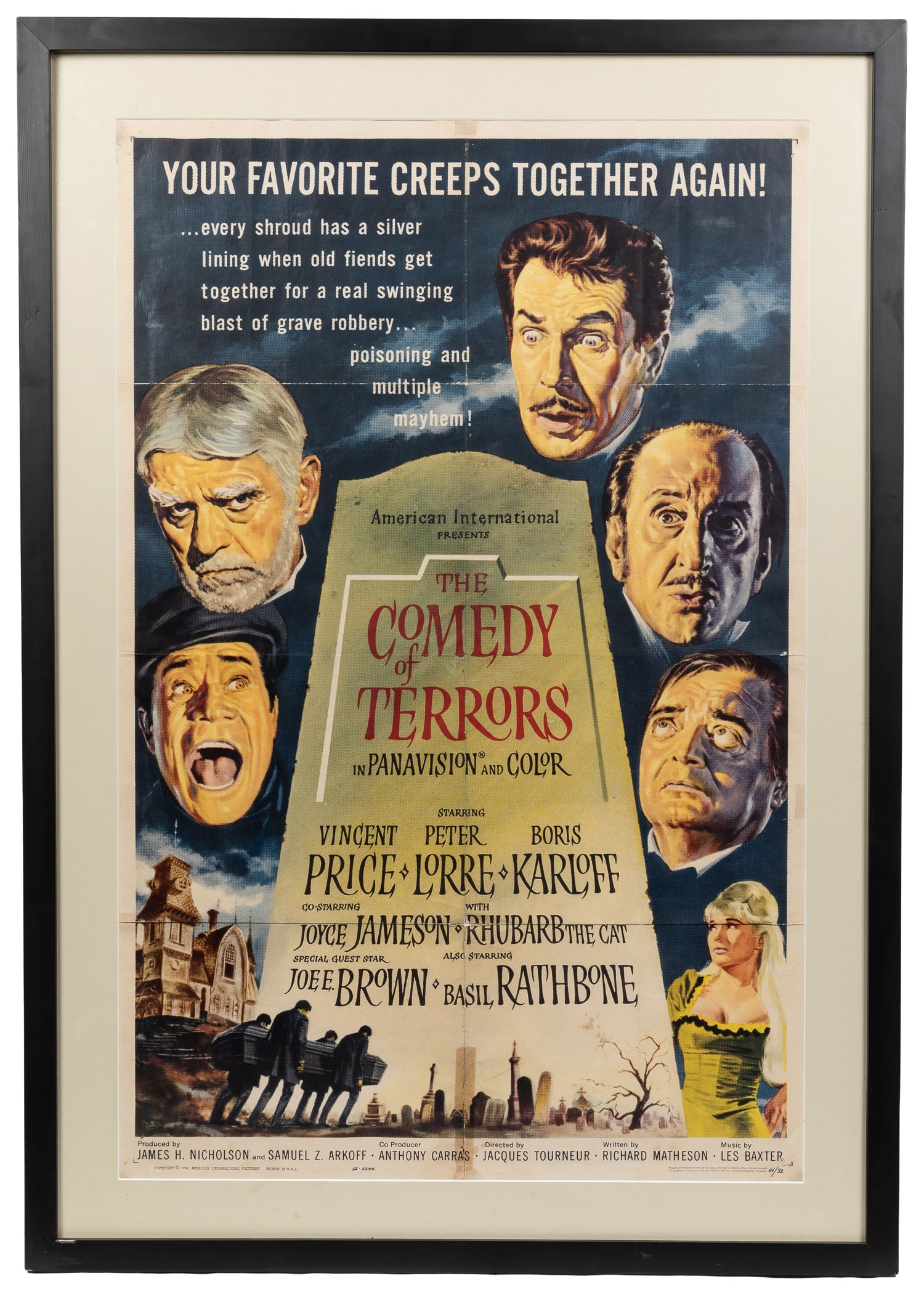 The Comedy of Terrors. American International, 1964. (1 of 1)