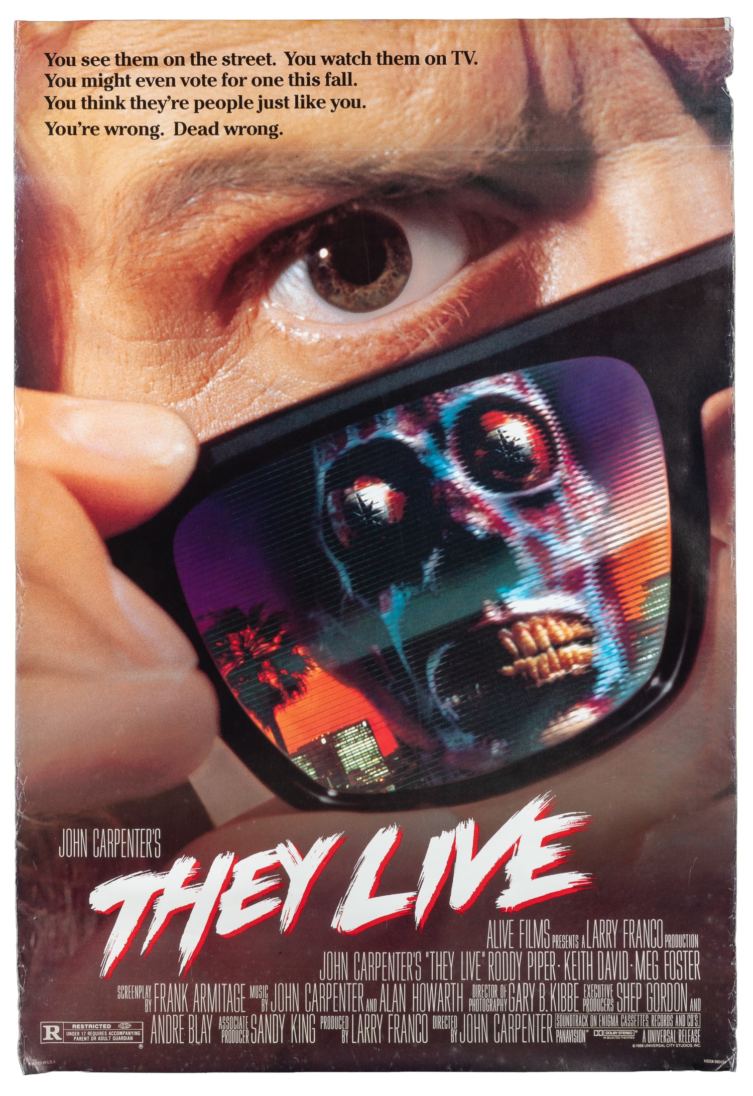 They Live. Universal Pictures , 1988. (1 of 1)