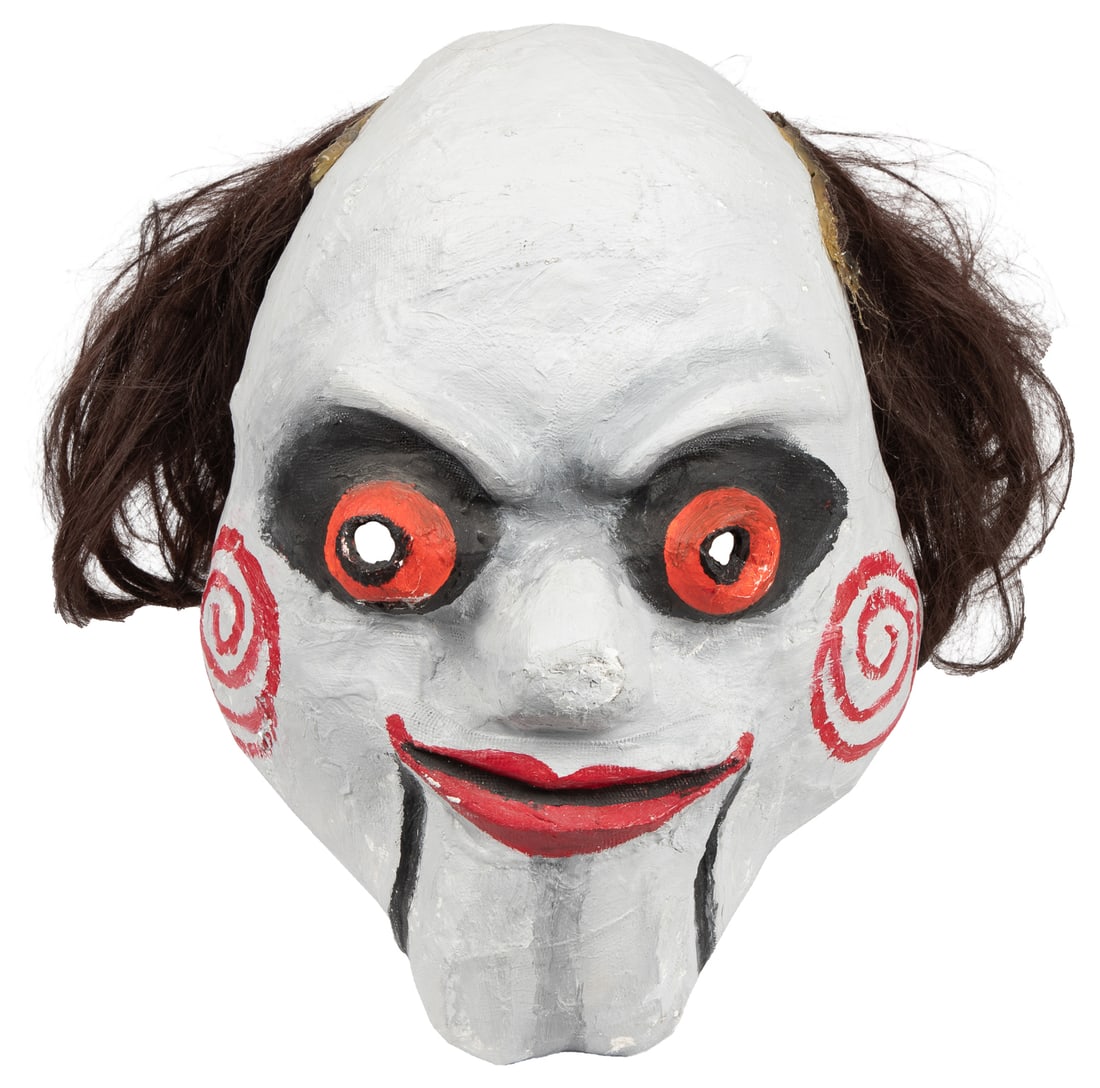 [SAW]. Jojo Baby (American, 1971 - 2023). Billy The Puppet Full-Face Character Mask. American, 21st (1 of 1)