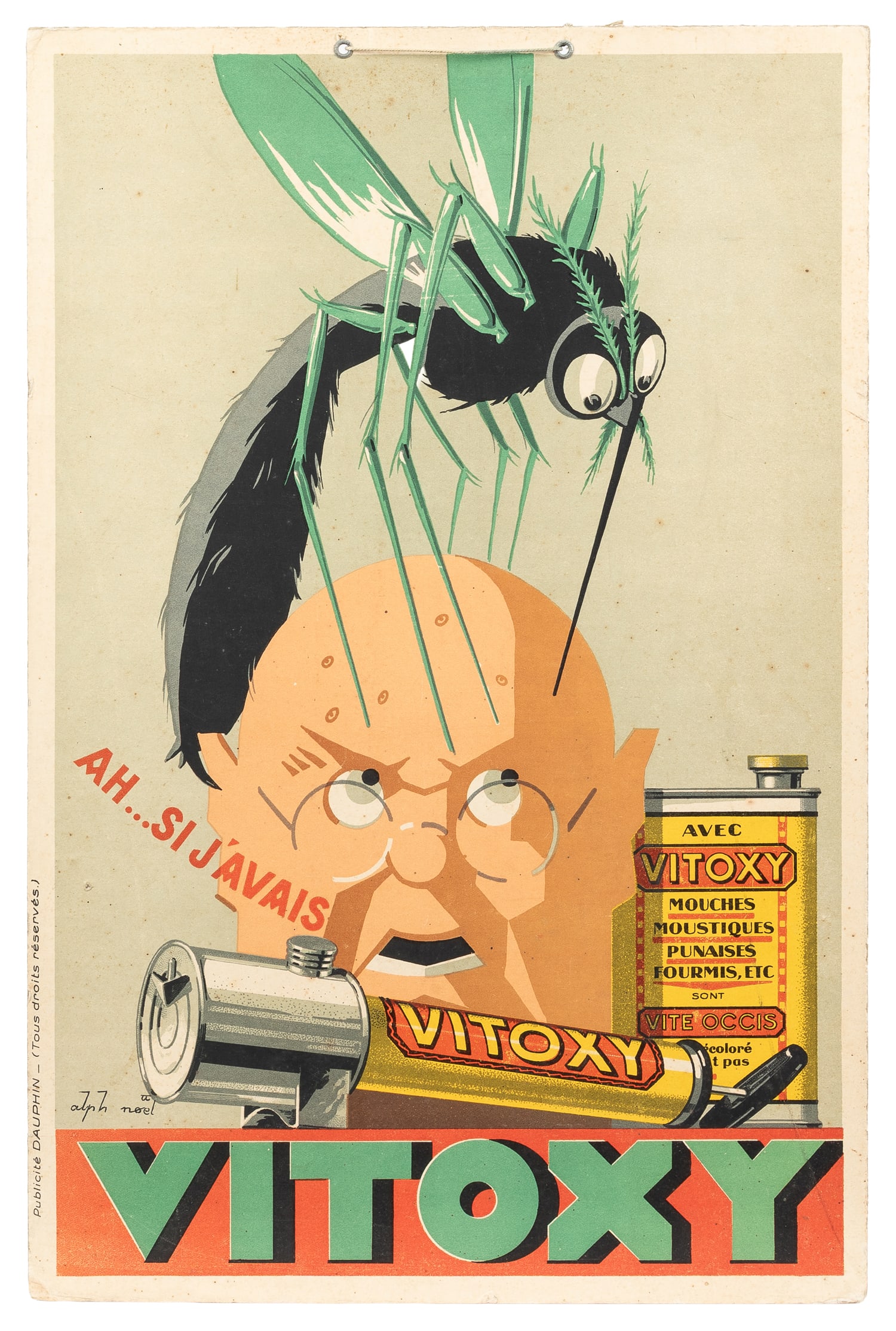 Two insecticide advertising posters. - 2