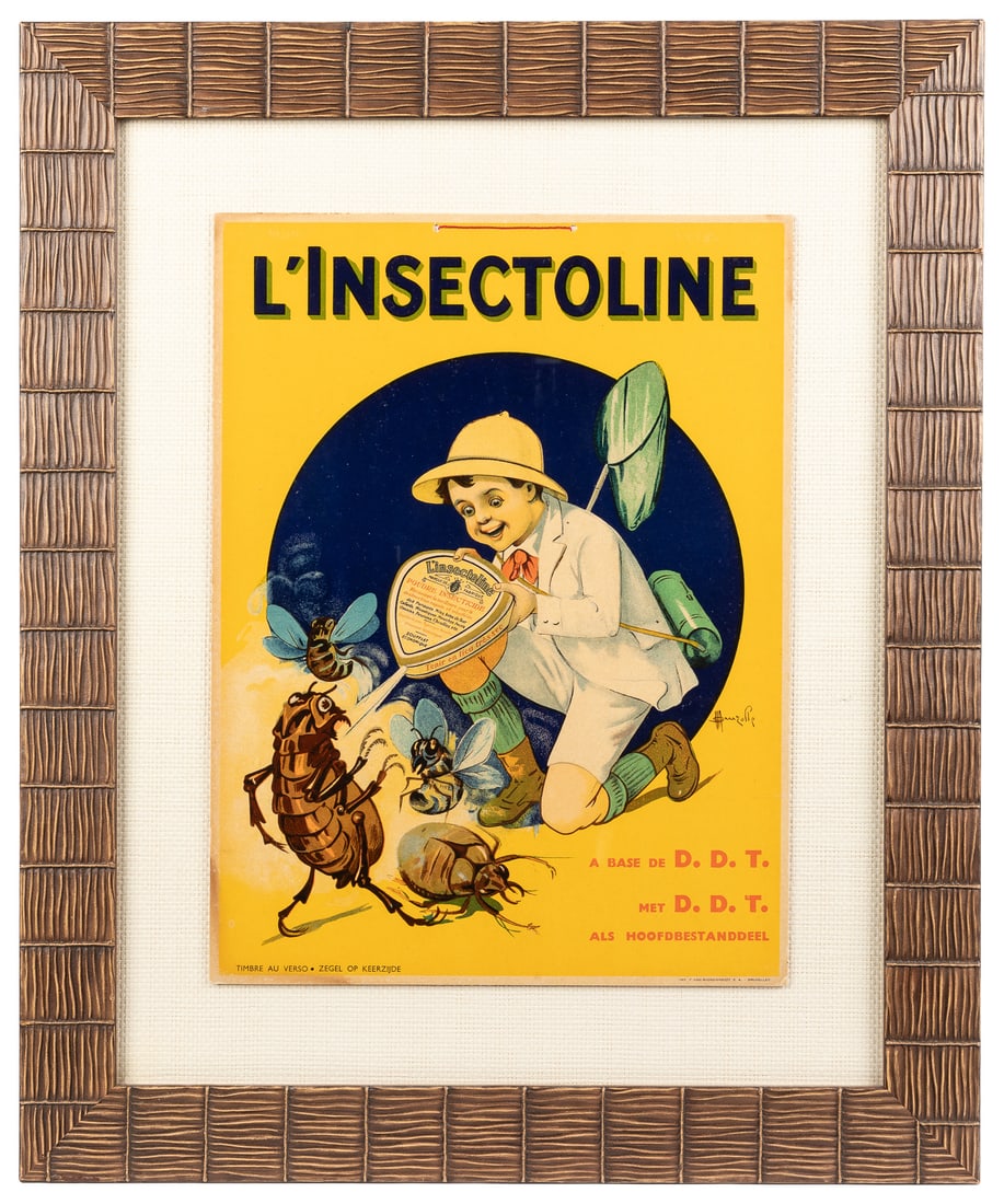 Two insecticide advertising posters. - 3