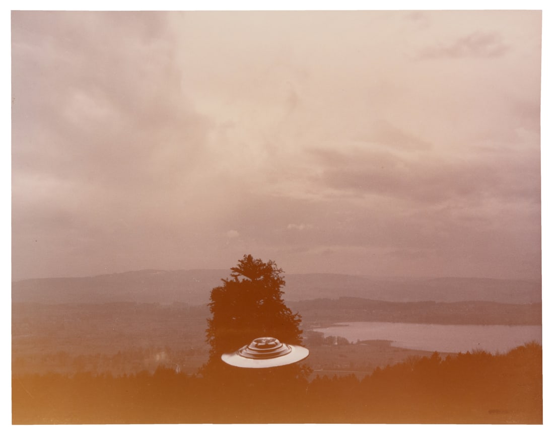 MEIER, Billy (Swiss, b. 1937). Beam Ship in Front of Tree. 1970s. (1 of 1)