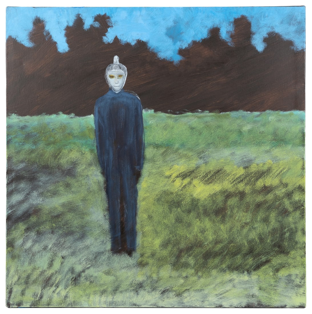 HUGGINS, David (American, 20th Century). Knob Head. Circa 2010. (1 of 2)
