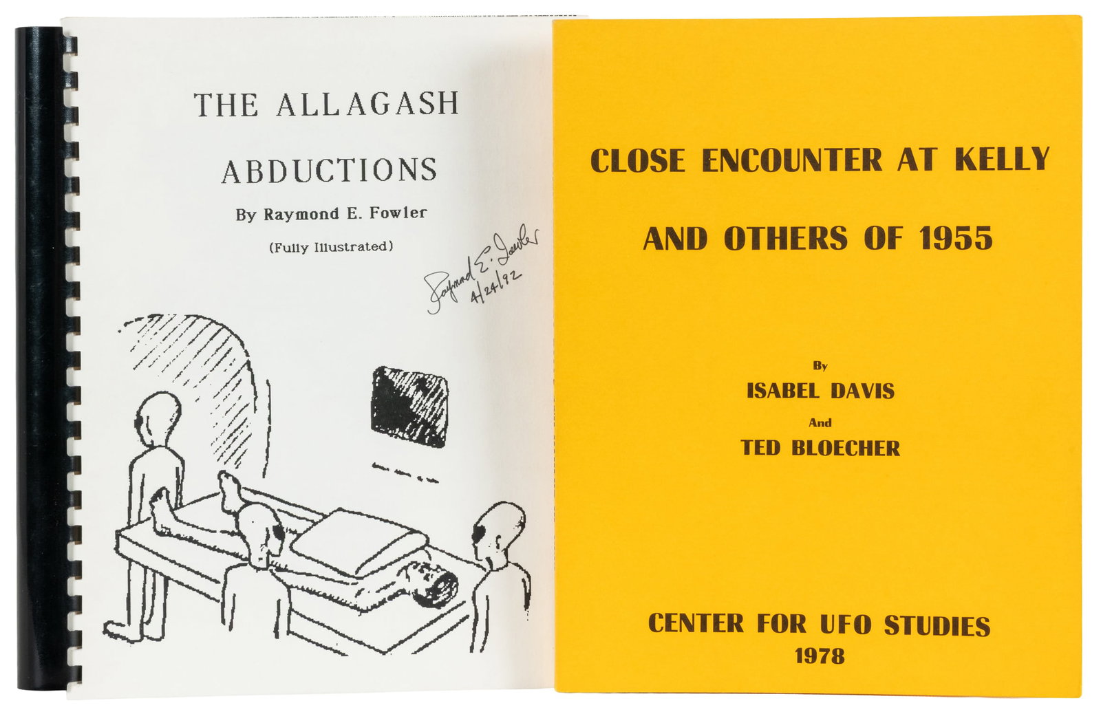 [UFOs]. Two volumes. (1 of 1)