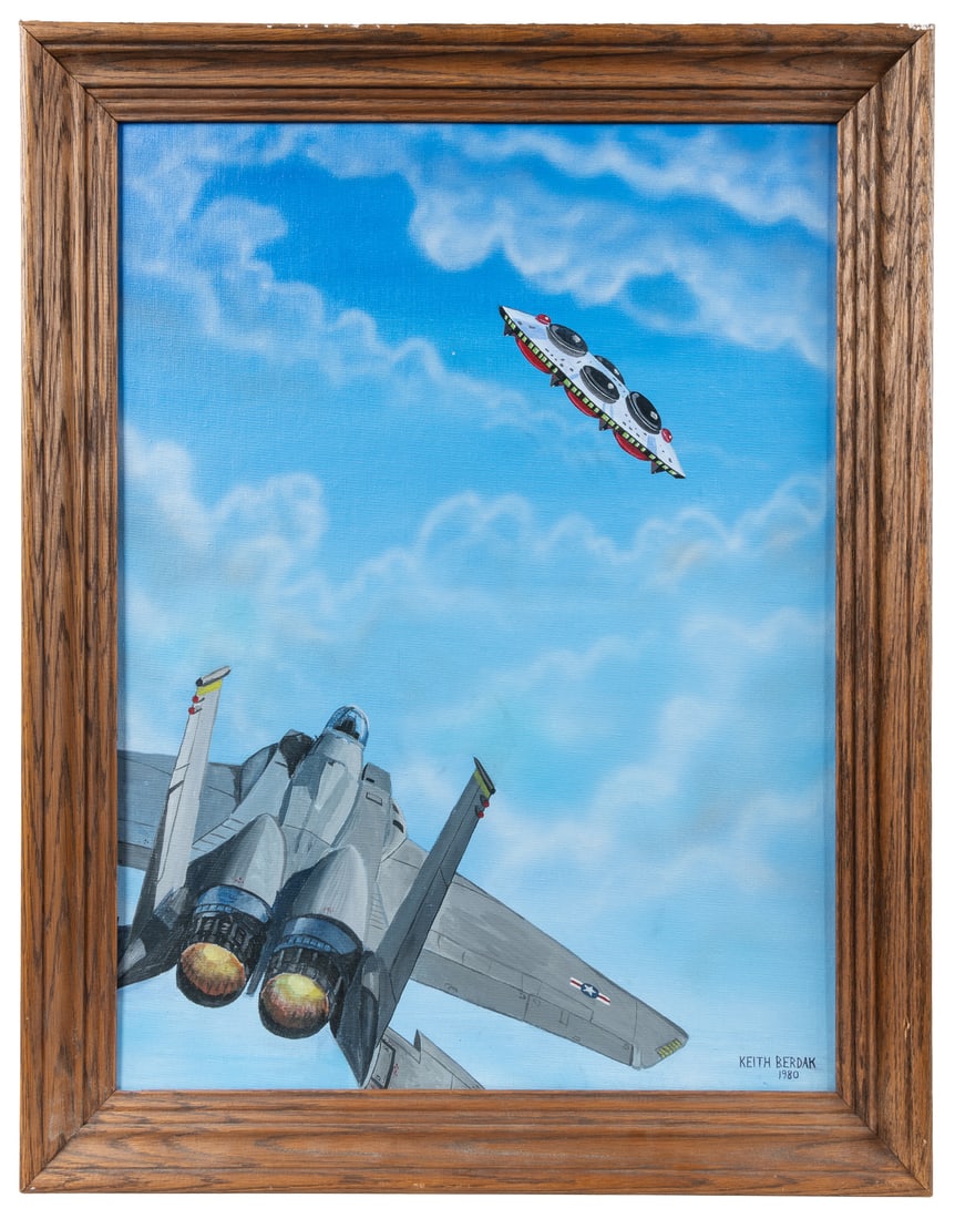 BERDAK, Keith (American, b. 1955). Bandit at One O' Clock. 1980. (1 of 3)