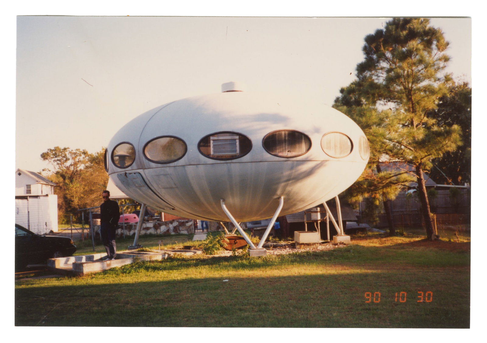 John Waters Project. Treatment for an untitled movie featuring a UFO. (1 of 3)