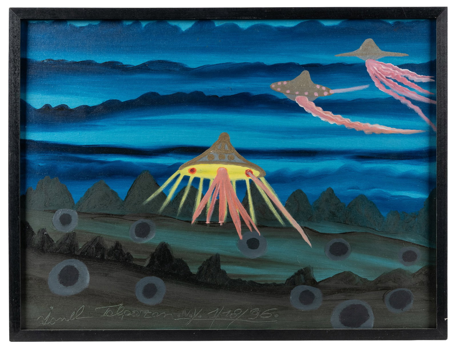 TALPAZAN, Ionel (Romanian, 1955-2015). Untitled. 1996. (1 of 3)