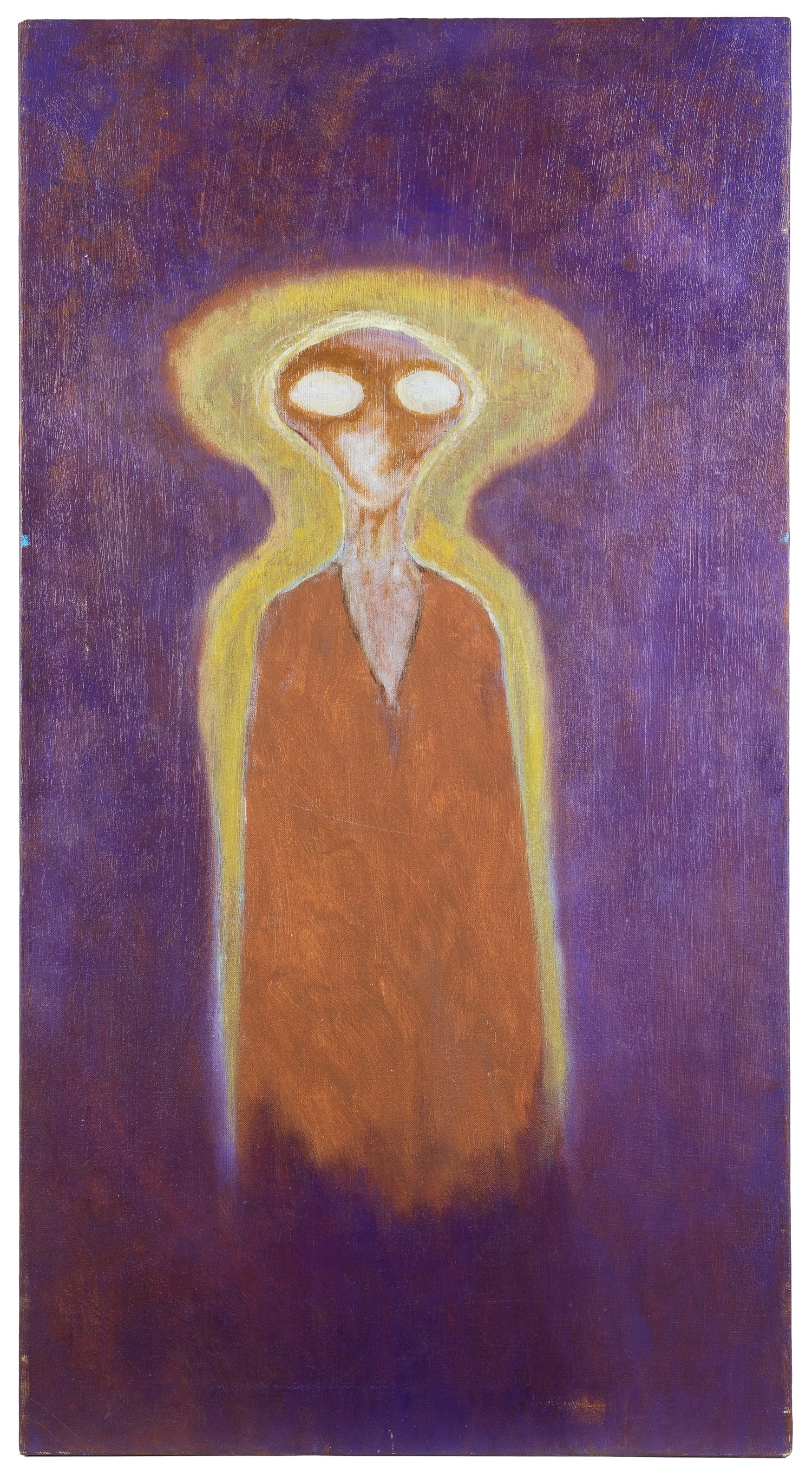 HUGGINS, David (American, 20th Century). Glowing Mantid. Circa 2010. (1 of 2)