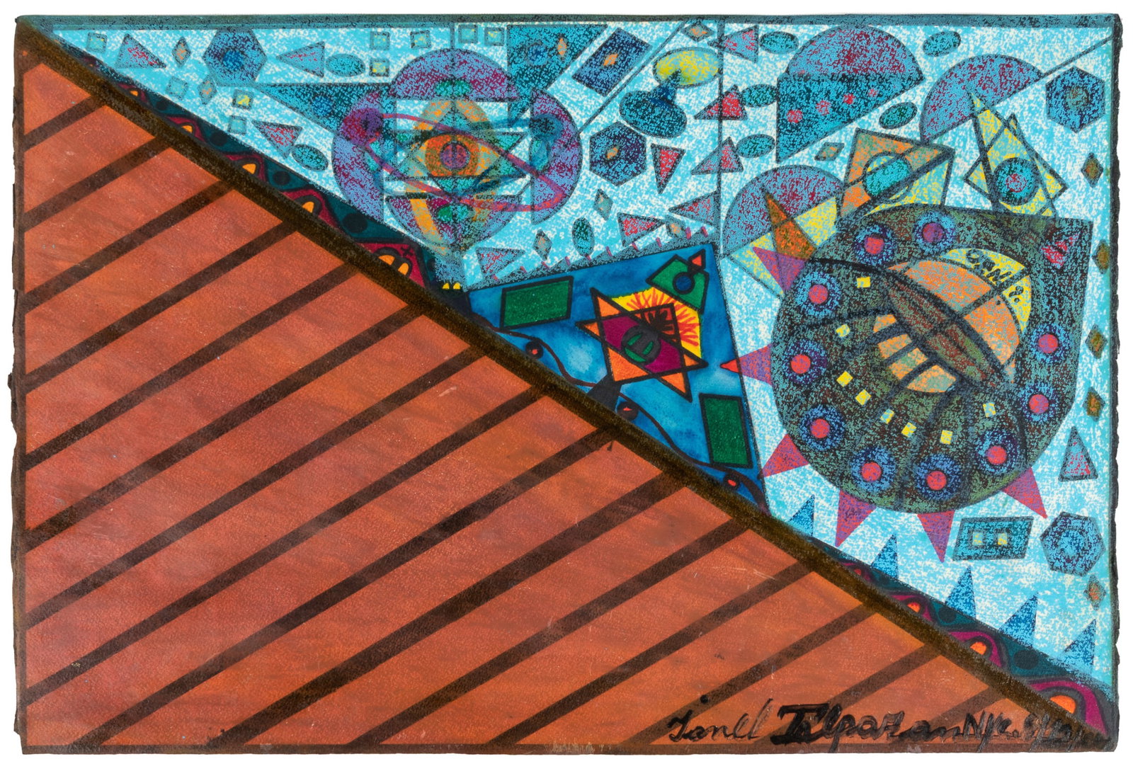 TALPAZAN, Ionel (Romanian, 1955-2015). Untitled. 2004. (1 of 3)