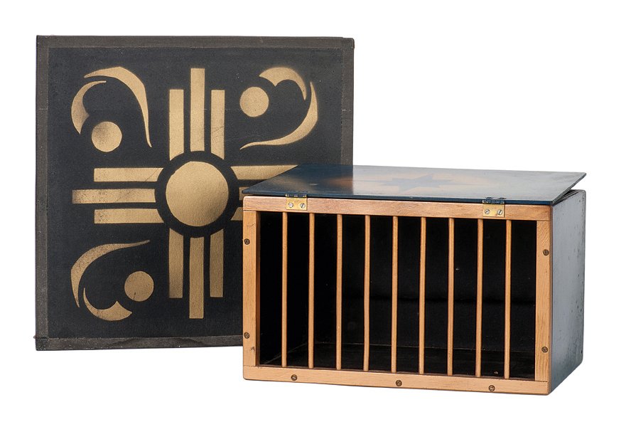 70. Dovan. Colon Michigan, Abbott’s Magic, ca. 1965.: 70. Dovan. Colon Michigan, Abbott’s Magic, ca. 1965. A live dove is removed from an open-front cage and placed in a cardboard folder. A moment later, the folder is opened and the bird is gone. Cage 