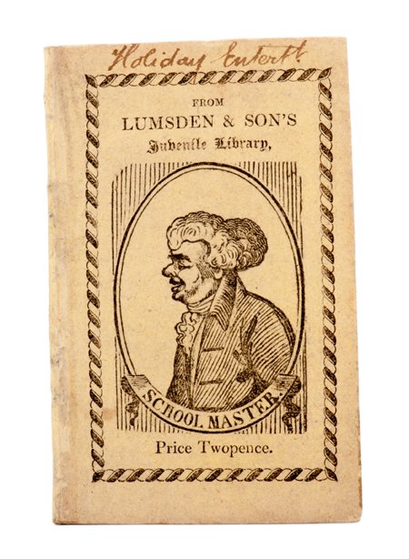 Holiday Entertainment; or, The Good Child’s Fairing.: Holiday Entertainment; or, The Good Child’s Fairing. Glasgow: Lumsden and Son, (ca. 1803). Buff printed wraps. Illustrations in text. 32mo (chapbook). In a drop-spine box. Very good. Rare. Toole Sto
