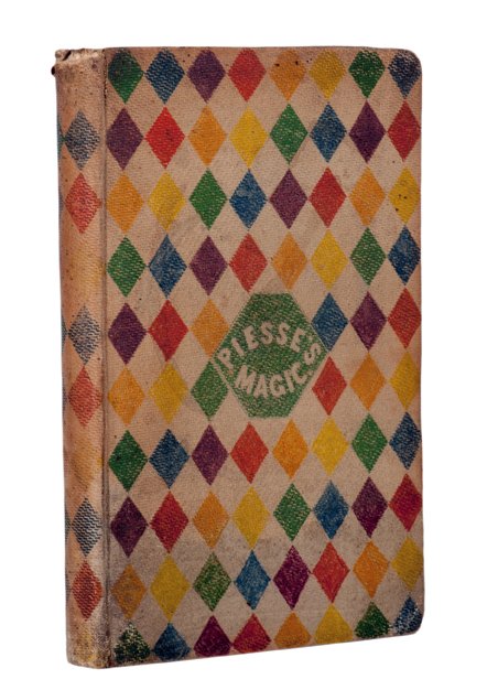 Piesse. Chymical Natural and Physical Magic. 1858.: Piesse, G.W. Septimus. Chymical Natural and Physical Magic. London: Longman, Brown, Green, Longmans, & Roberts, 1858. Multicolored cloth with geometric pattern, “Piesse’s Magic” in green hexagon