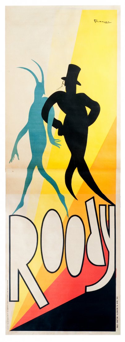 Roody. Roody. Milan, N. Moneta, ca. 1930. Litho poster. (1 of 1)