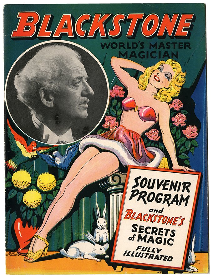 Group of Harry Blackstone, Sr. and Jr. ephemera: Blackstones, The. Group of Harry Blackstone, Sr. and Jr. ephemera. Over 50 items, including two bank drafts payable to Blackstone by Walter Gibson and endorsed by Blackstone, theater programs, newspap