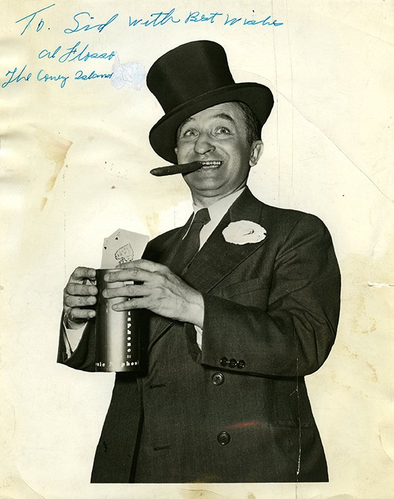 Group of over 45 vintage photographs of magicians: [Photographs] Group of over 45 vintage photographs of magicians. American, 1930s – 70s. Including candid and studio images of Doc Irving, Harry Lorayne, Ray-Mond, Bill Hilliar, The Great Raymond, To