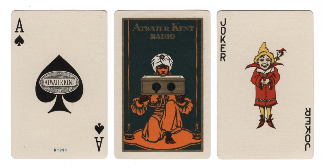 Atwater Kent Radio. 52 + J, NM.: Atwater Kent Radio. 52 + J, NM.
