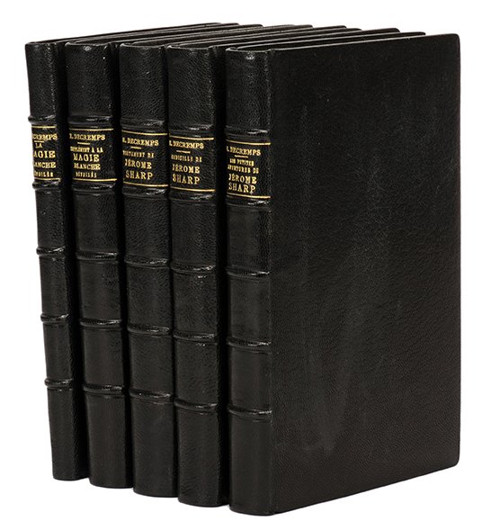 Decremps, Henri. Five classic French conjuring books.: Decremps, Henri. Five classic French conjuring books by Decremps, including La Magie Blanche Dévoilee (1792), Supplément A La Magie Blanche Dévoilee (1792); Testament de Jérome Sharp (1793); Les P