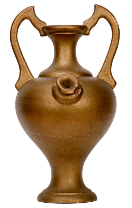 Thayer's Voice from the Great Beyond, ca. 1920: The Voice from the Great Beyond. Los Angeles, F.G. Thayer, ca. 1920. Gessoed vase from which a ghostly voice emanates, answering questions. The Thayer version of D.P. Abbott’s Talking Teakettle. 11 