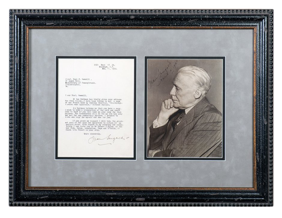 Hugard, Jean. Jean Hugard TLS to Paul Fleming: Hugard, Jean. Jean Hugard TLS to Paul Fleming. Jan. 11, 1939. Hugard writes to Fleming with regard to Camille Gaultier’s classic book Prestidigitation Sans Appareils, which he was anxious to transla