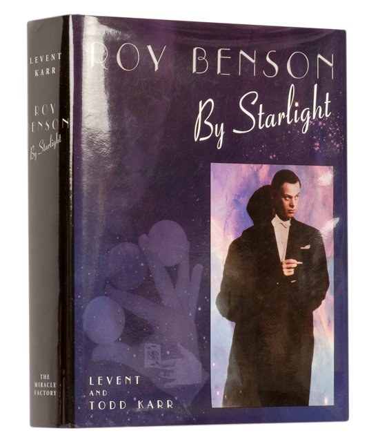 Levent and Karr, Todd. Roy Benson By Starlight. 2006.: Levent and Karr, Todd. Roy Benson By Starlight. [Los Angeles]: The Miracle Factory, 2006. Black boards with dust-jacket. Illustrated. First edition. Tall 4to. Fine.