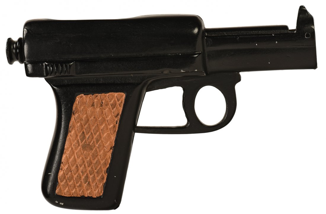 Joseph’s Handkerchief Gun. Clearwater, Chambers: Joseph’s Handkerchief Gun. Clearwater, Chambers Manufacturing, ca. 1950. A handkerchief draped over the barrel of this faux pistol (modeled after a Mauser Automatic Pistol) vanishes when the trigger