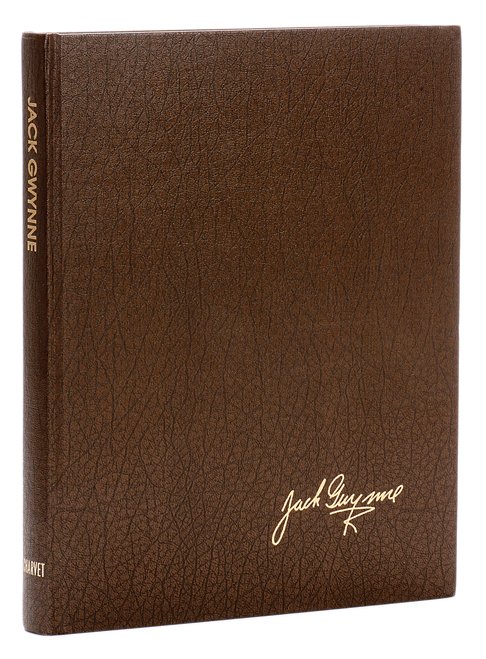 Charvet, David. Jack Gwynne. Brush Prairie: Charvet: Charvet, David. Jack Gwynne. Brush Prairie: Charvet Studios, 1986. Number 240 from an edition of 300 copies. Brown cloth stamped in gold. Illustrated, including photographs. 4to. Near fine.