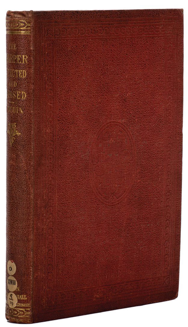 Robert-Houdin. The Sharper Detected and Exposed.: Robert-Houdin, Jean Eugène. The Sharper Detected and Exposed. London: Chapman and Hall, 1863. First English translation, predating the more common Hoffmann translation. Brown embossed cloth, spine gi