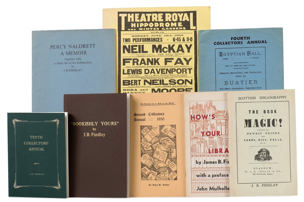 Findlay, J.B. Group of Collectors Annuals and misc.: Findlay, J.B. Group of Collectors Annuals and other works. Including Second Collectors Annual (1950); Fourth Collectors Annual (1952); Seventh Collectors Annual (1969); Eighth Collectors Annual (Poste